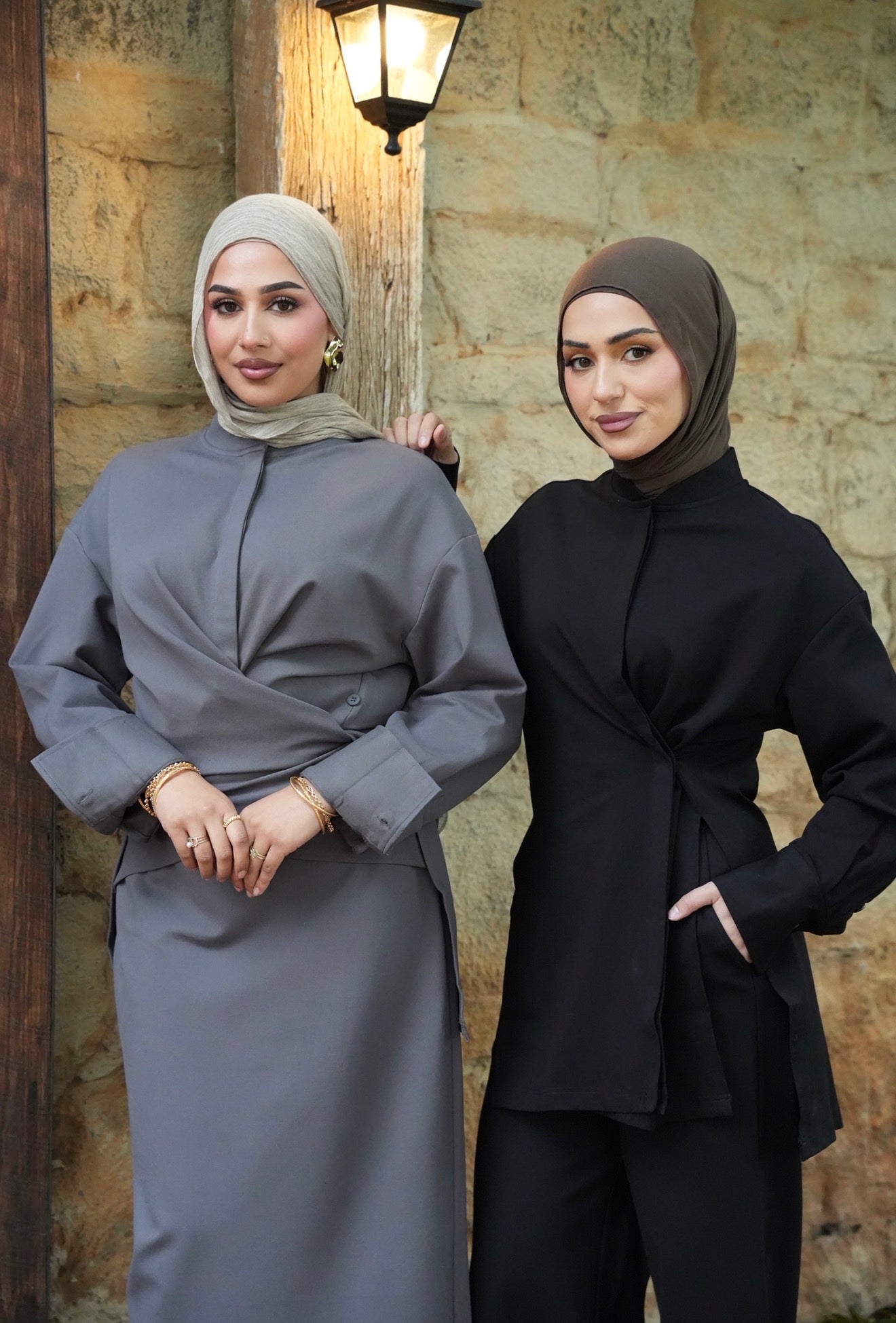 Solace Pencil Skirt - Charcoal
