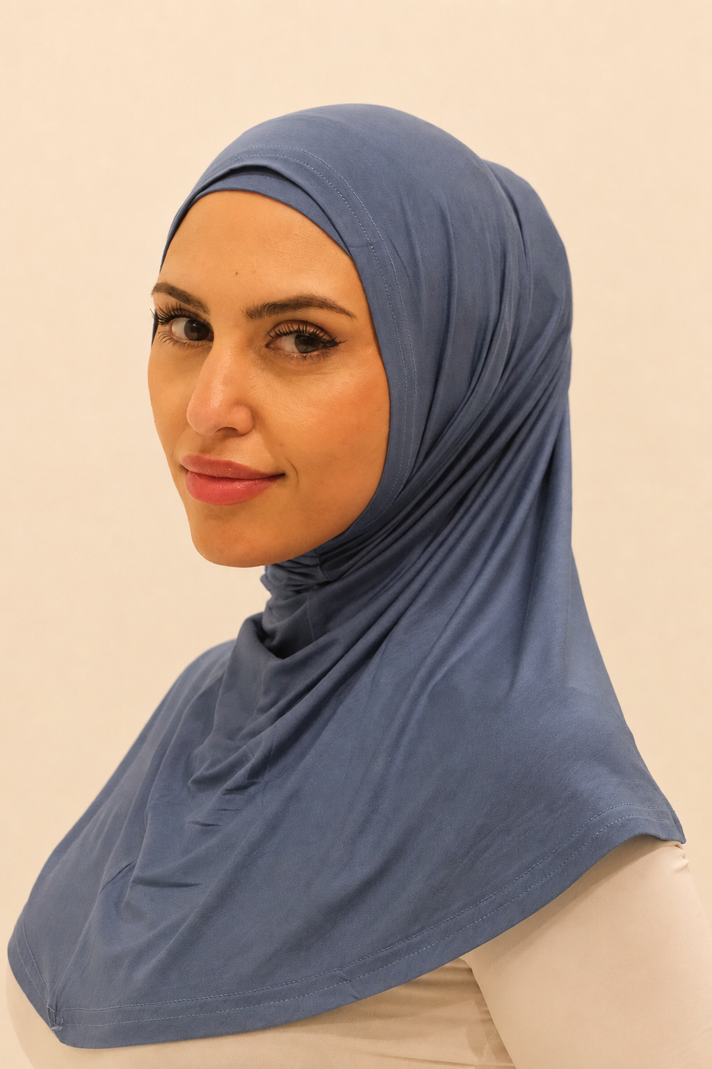 Slip on Hijab - Folkestone Gray (J)