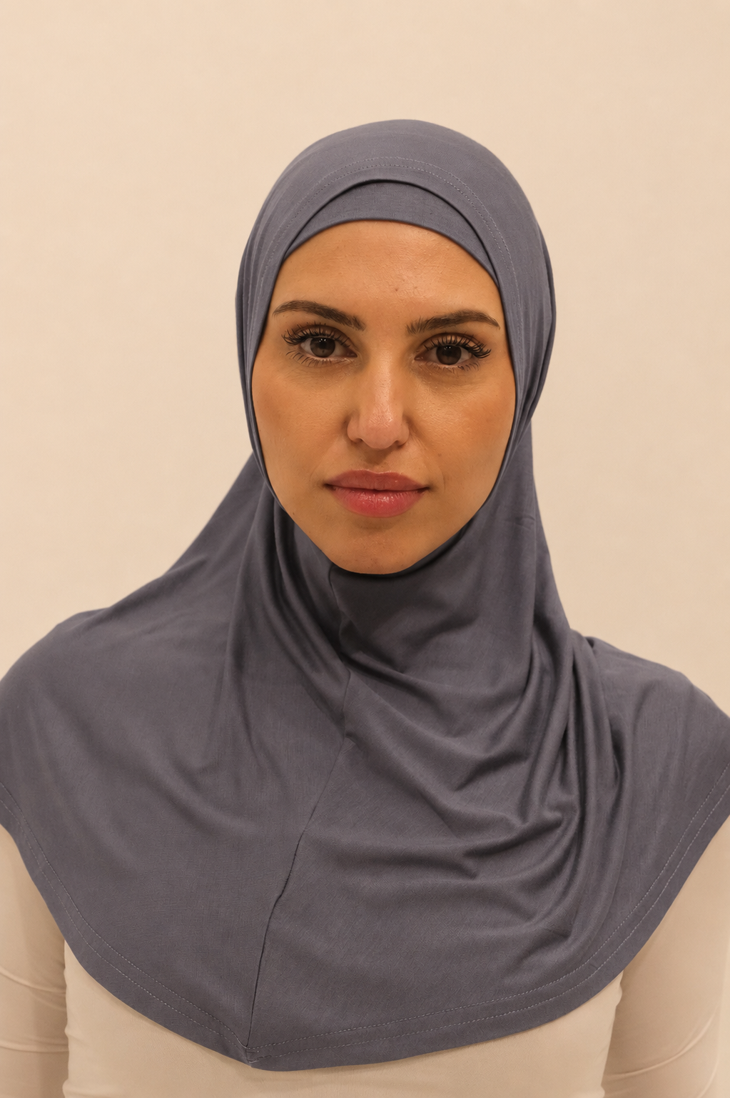 Slip on Hijab - Shadow Gray (J)