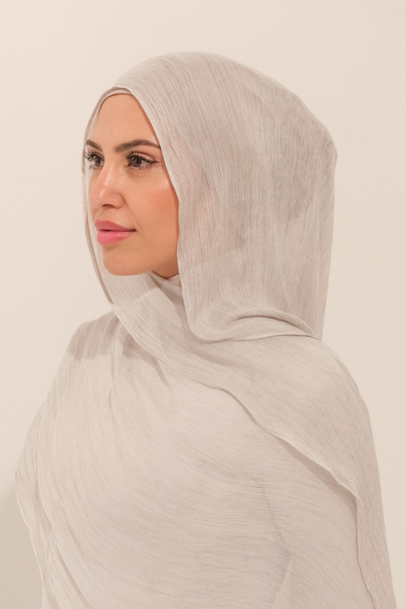 Rayon crinkle - Drizzle