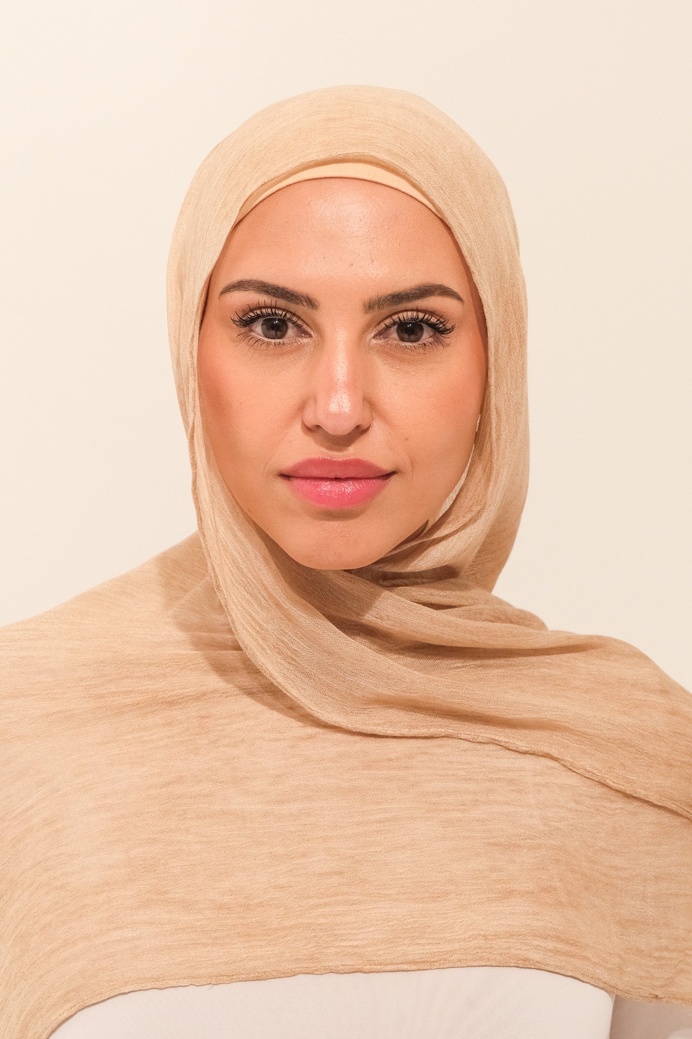 Rayon crinkle - Summer Sand