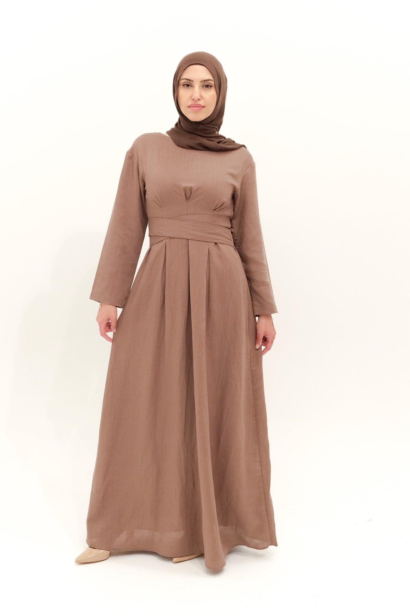 Sakina Dress - Mocha