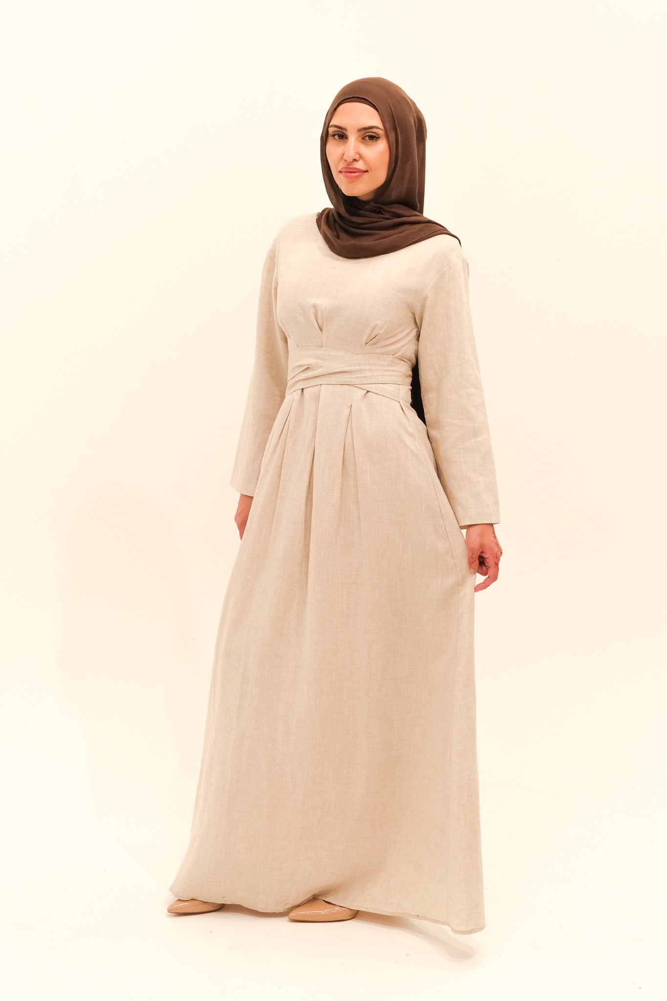 Sakina Dress - Linen