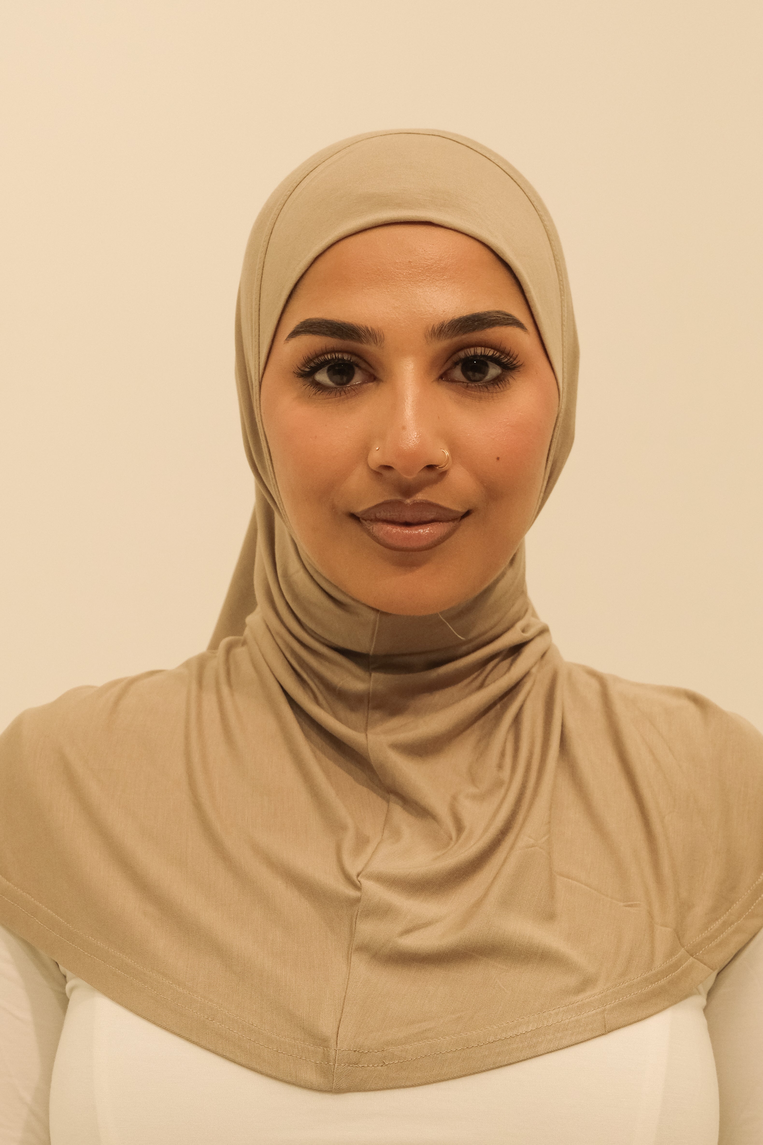 Slip on Hijab - Desert Taupe (J)