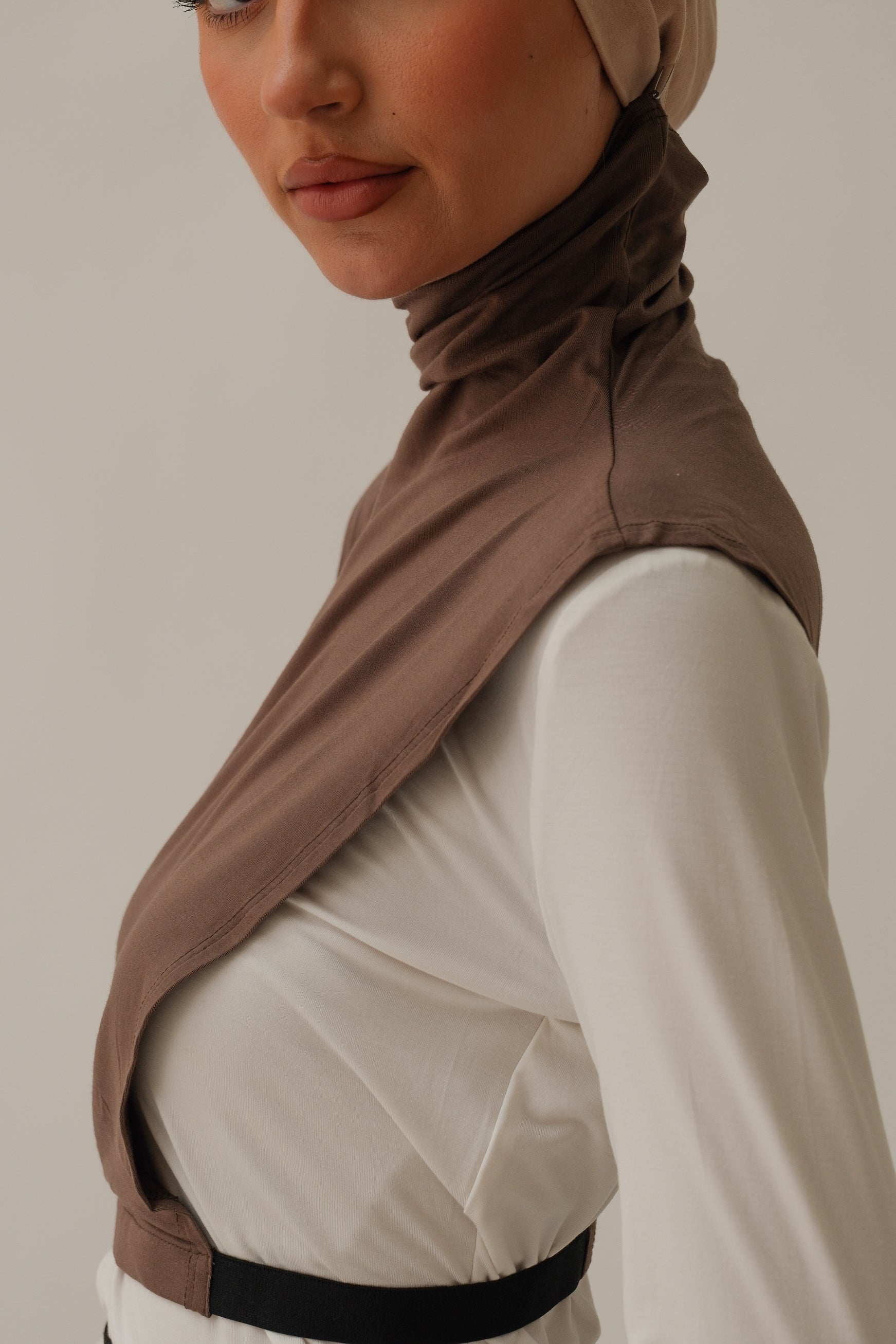 Long Neck Cover - Blanco