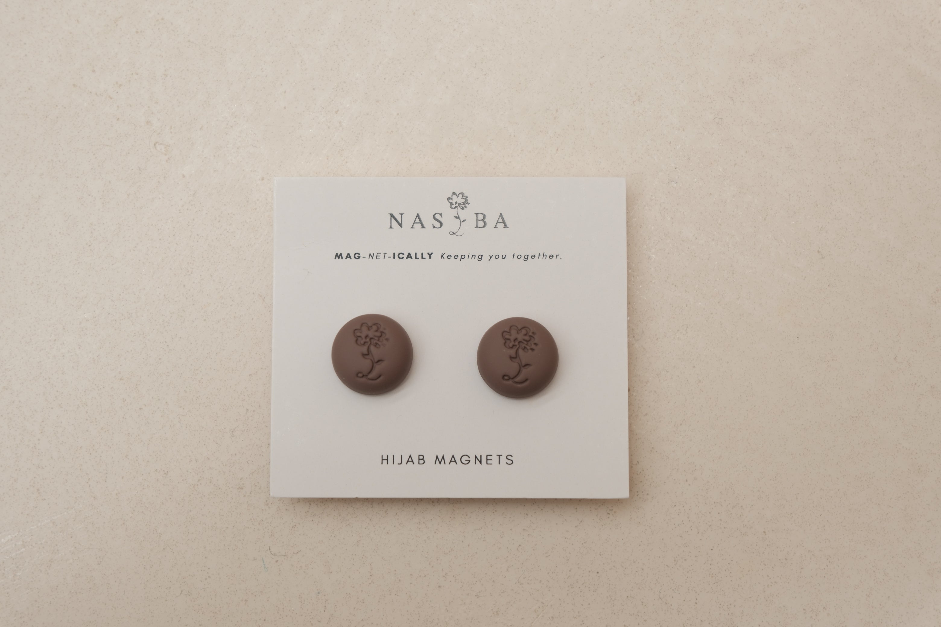 Hijab Magnets - Blanco