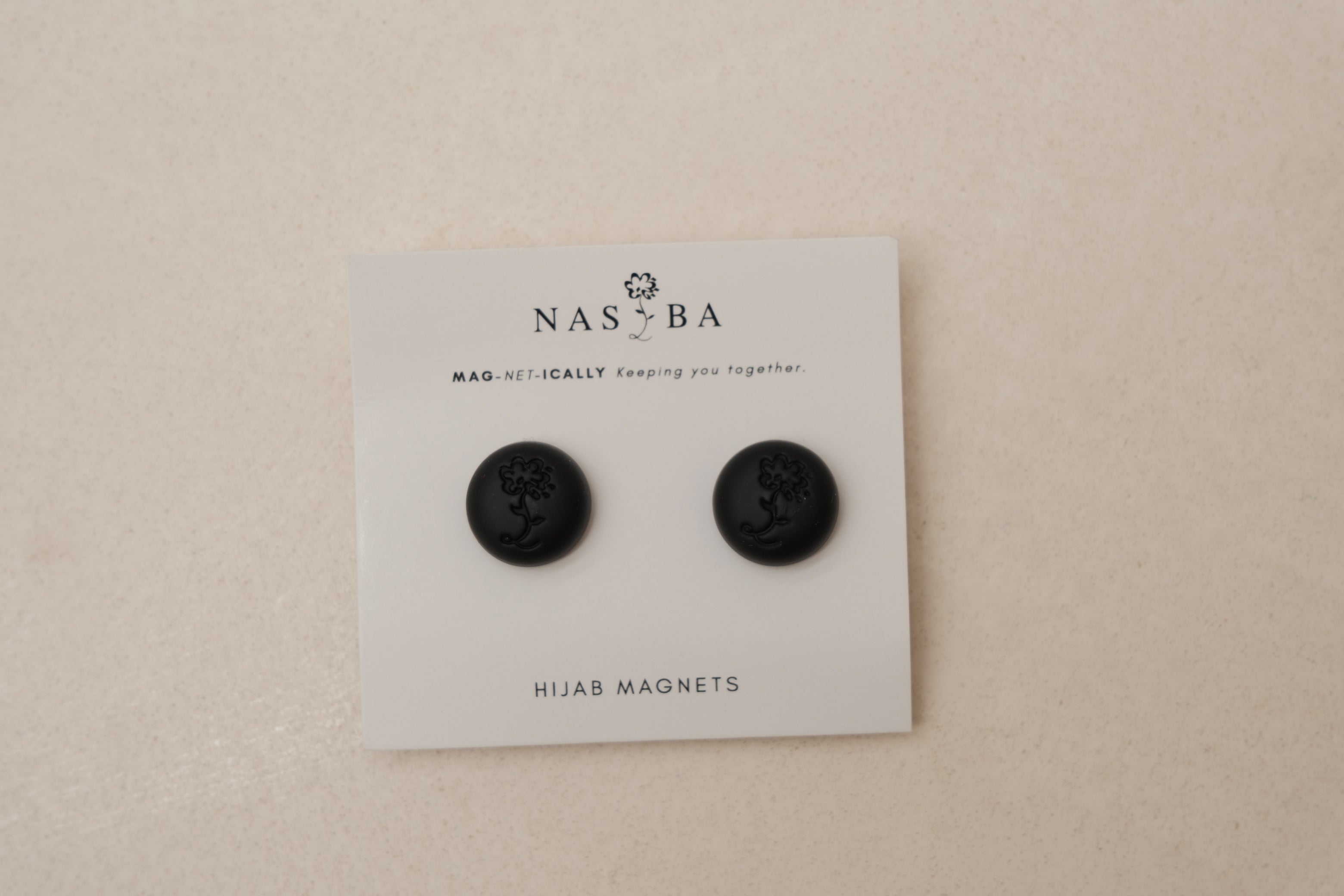 Hijab Magnets - Black