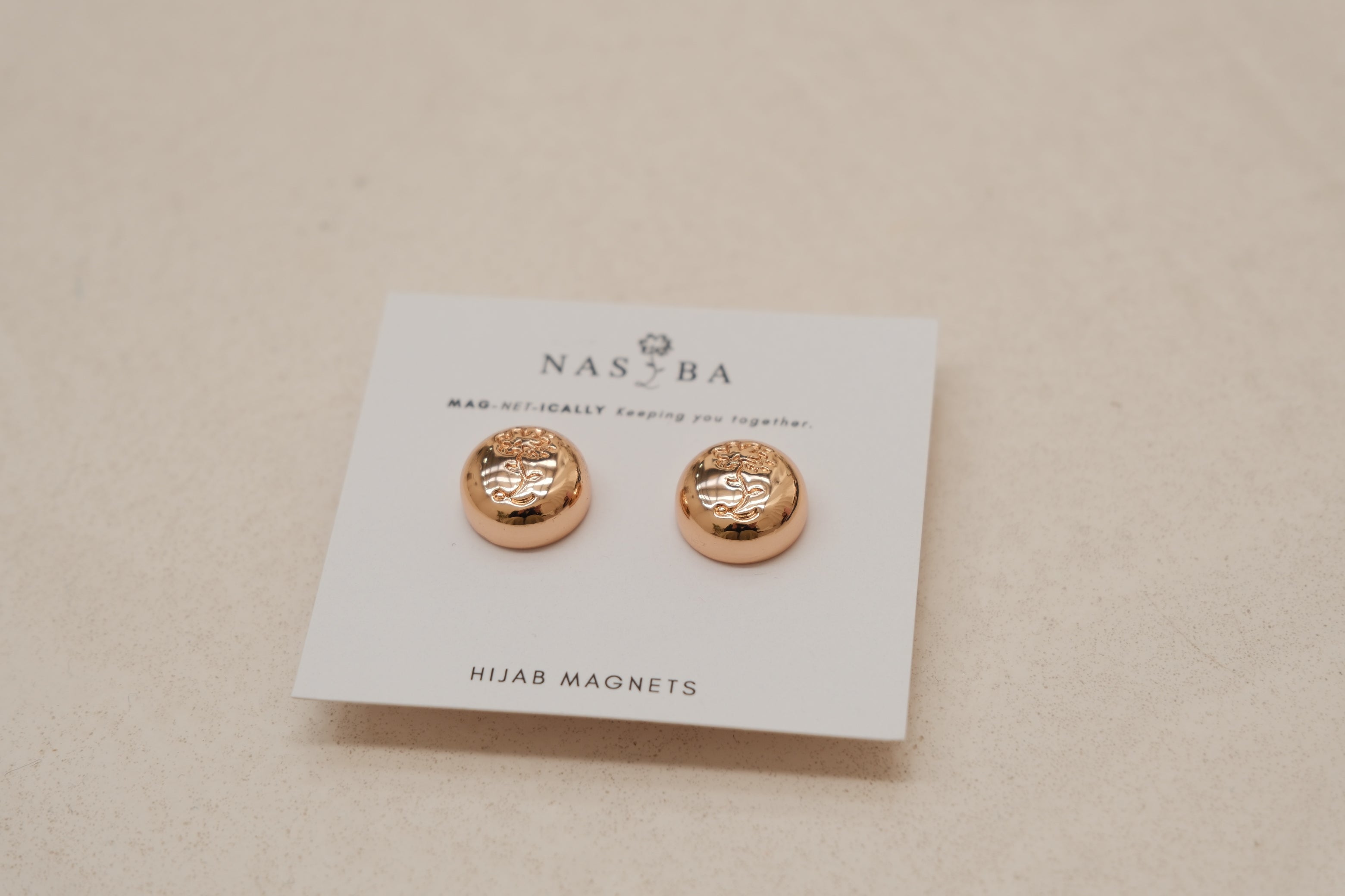 Hijab Magnets - Gold