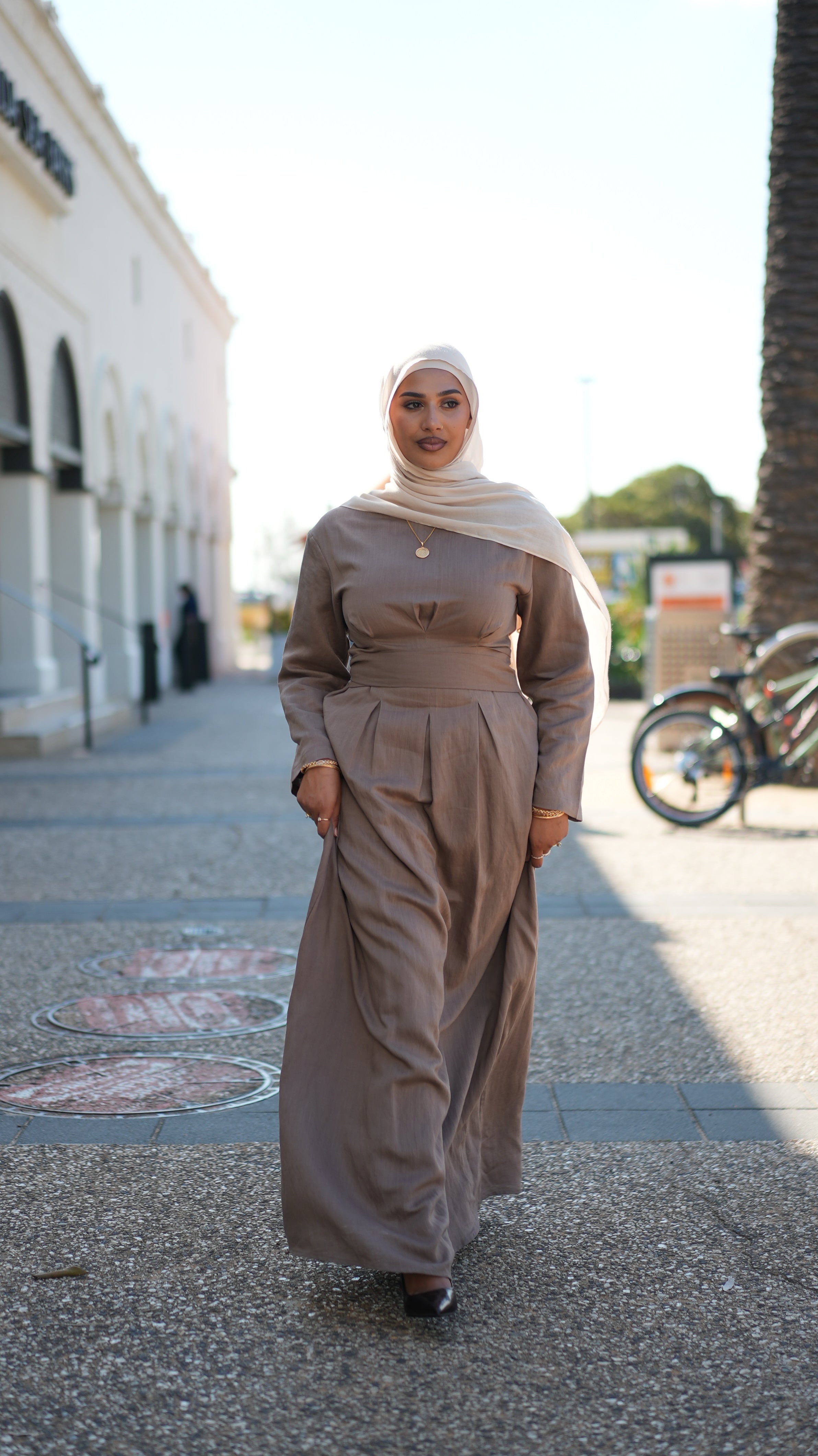 Sakina Dress - Mocha