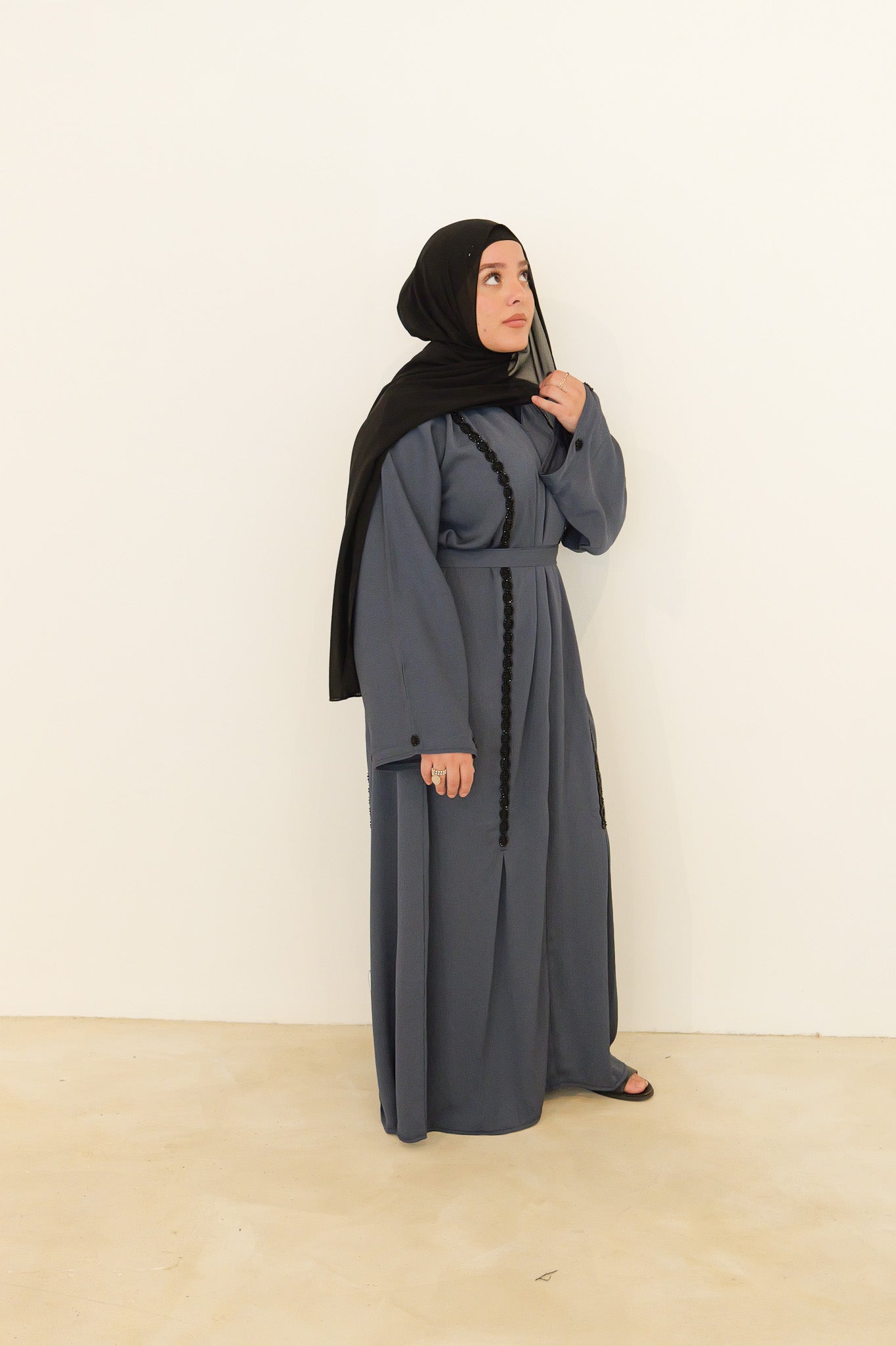 Zara Abayah - Grey