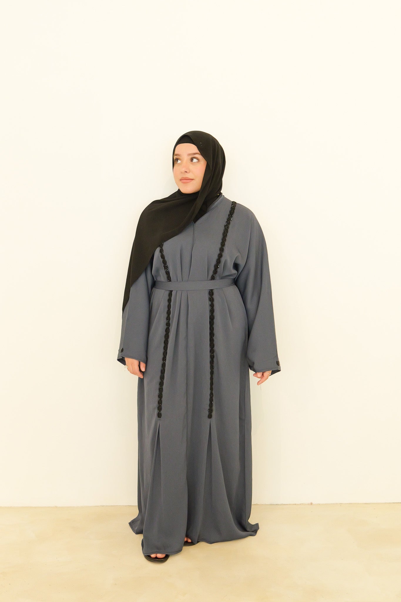 Abaya zara best sale