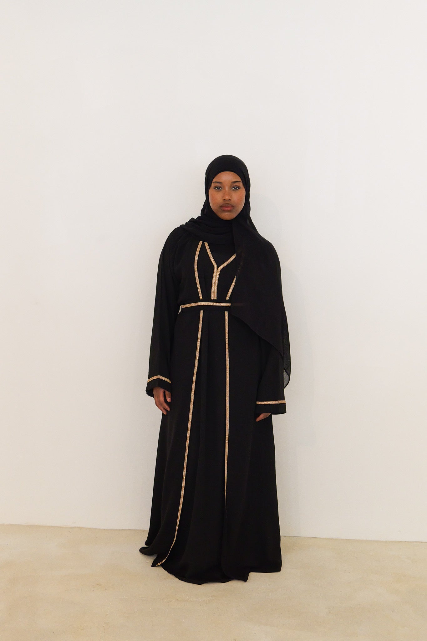 Fatima Abayah - Black - Nasiba