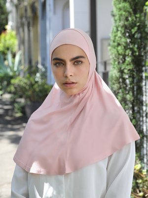 Slip on Hijab - Salmon (J) - Nasiba