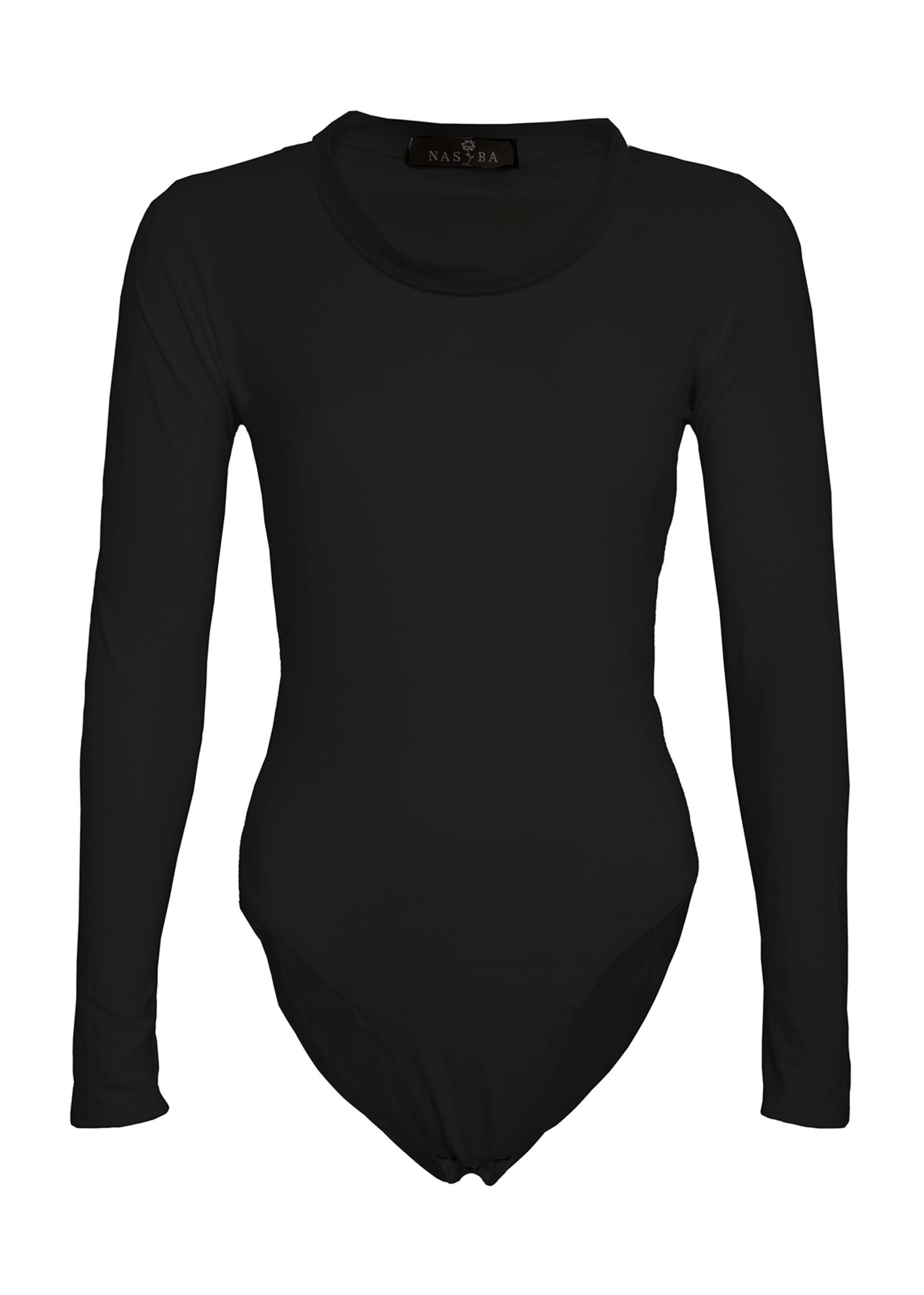 Jersey Bodysuit - Black - Nasiba