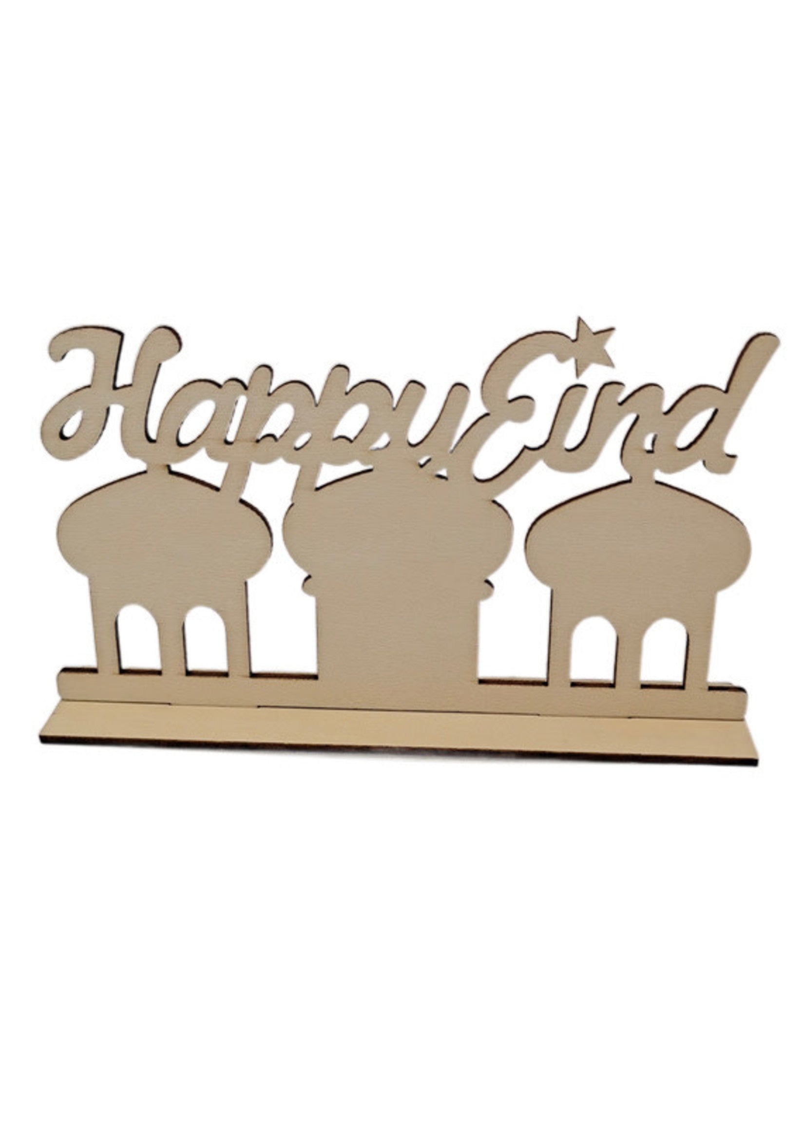 Happy Eid wooden plaque mini - Nasiba
