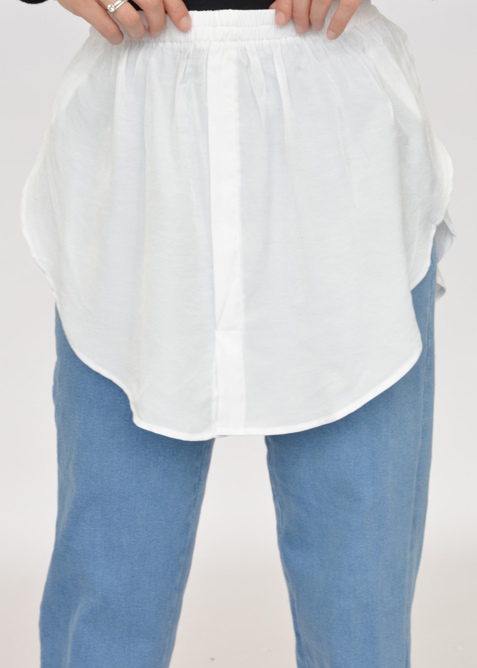 Shirt Extension - White